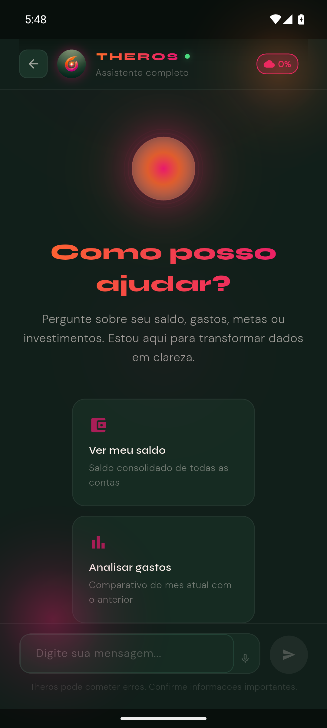 Chat com IA do Theros