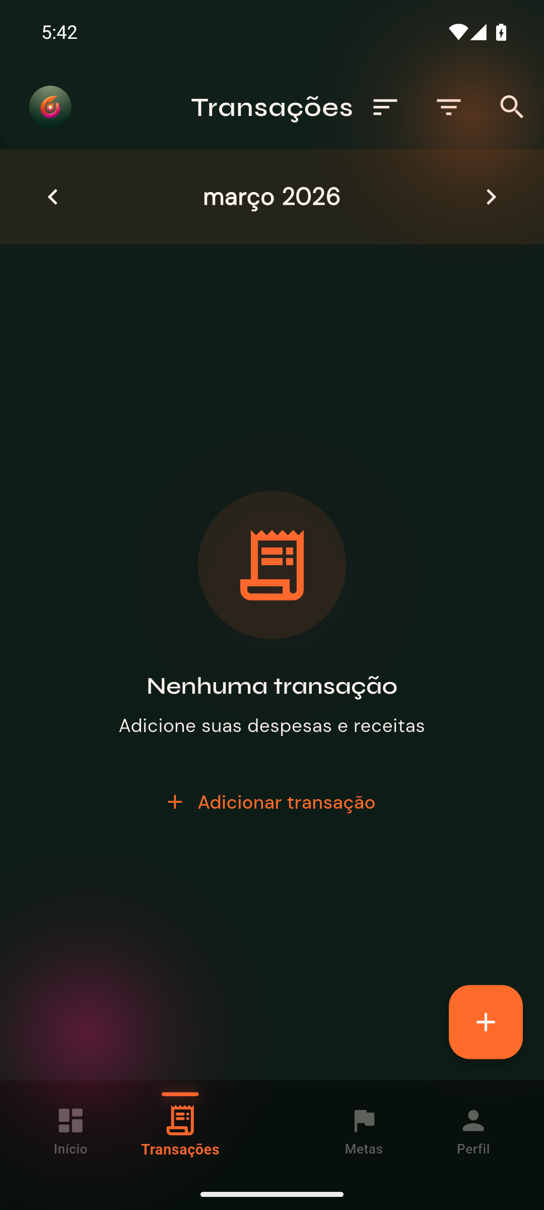 Transações